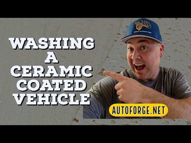 Washing A Very dirty Ceramic Coated Car/ Why I Love Ceramic Coatings/ Car Washing/ Auto Detailing