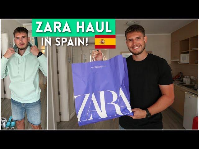 Men's ZARA HAUL On Holiday | Zara Fashion Haul 2021