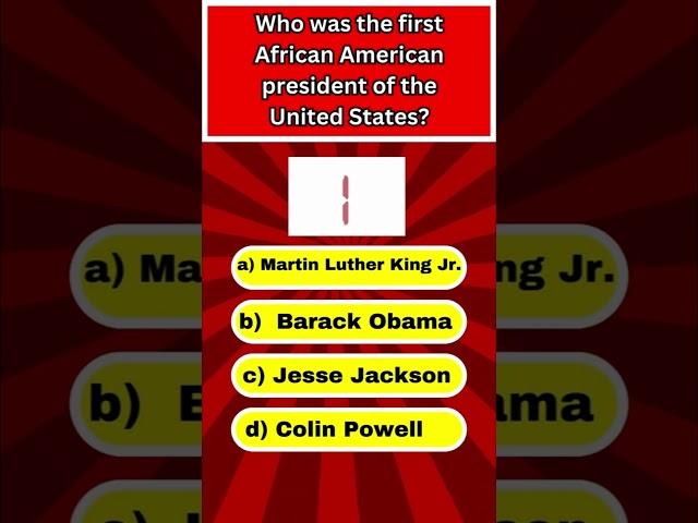 " Who Was the First African American President?  #viralshort #Shorts"#trending #youtubeshorts