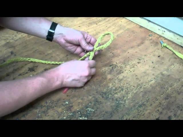 How to Eye Splice a braided or woven multi-strand rope.