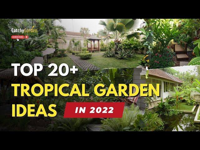 +20 BEST Tropical Garden Ideas in 2023 ️// Gardening Ideas