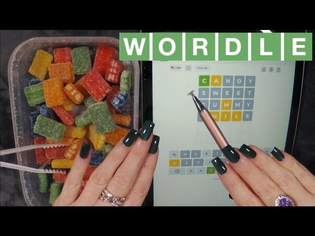 ASMR WORDLE & Gummy Candy on iPad