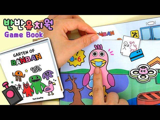 Making a Garten of Banban Game book | DIY Paper Craft