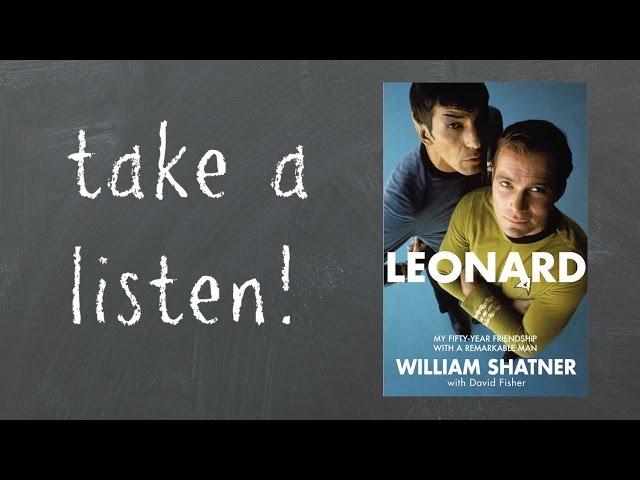 LEONARD | AUDIO EXTRACT | written and read by William Shatner