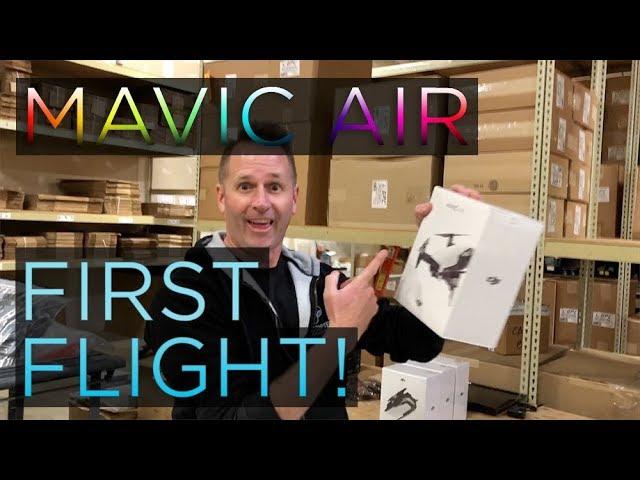 DJI Mavic Air First Flight by Multicopter Warehouse *REAL WORLD FOOTAGE*