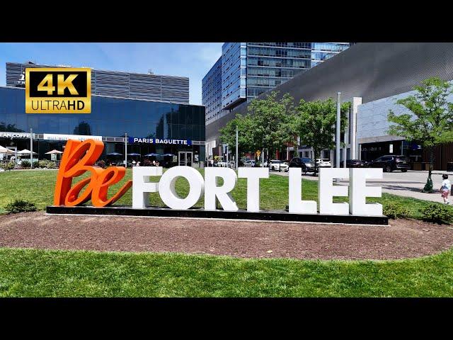 Day Walk in Beautiful Fort Lee, NJ [4K UHD]