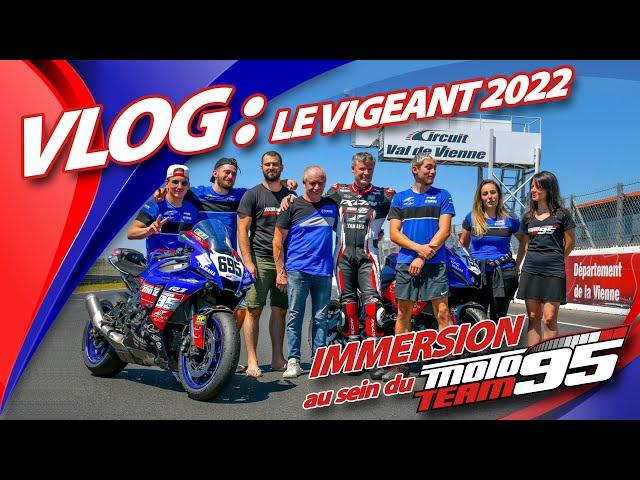 VLOG MotoTeam95 - Immersion au sein du MotoTeam95 sur le circuit du Vigeant