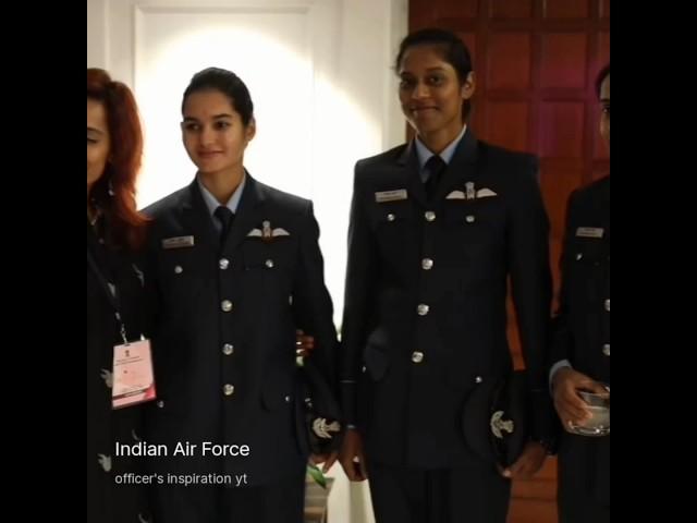 India's first 3 young women fighter pilots      #airforce #motivation