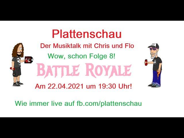 Folge 08 vom 22.04.2021 - Plattenschau, der Musiktalk mit Chris und Flo