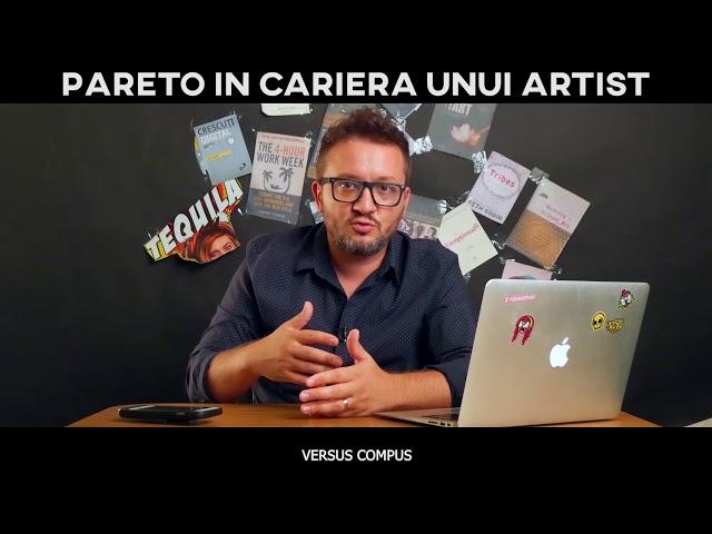 Principiul lui Pareto în cariera unui artist, vlogger, creator de continut