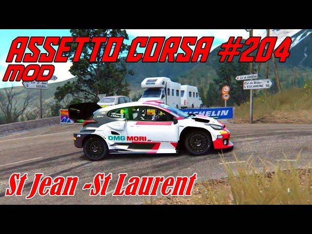 Assetto Corsa #204# Mod # St jean - St Laurent