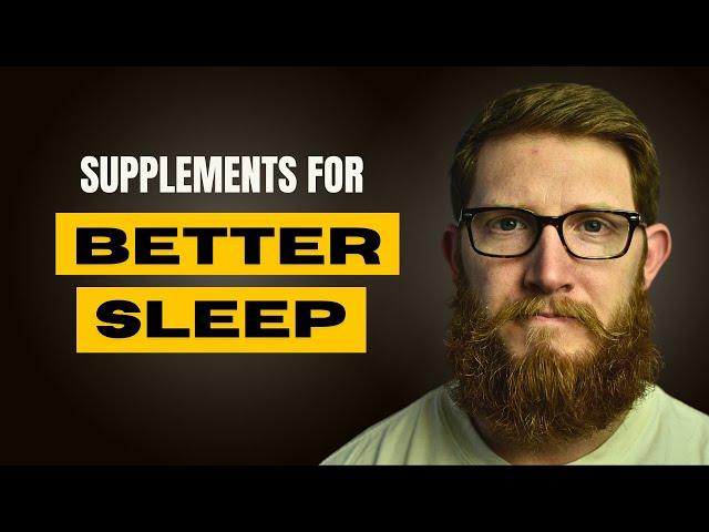 4 Supplements That Improve Sleep Quality