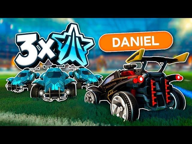 1 Pro vs 3 of each rank until he loses (Insane Daniel Showmatch)