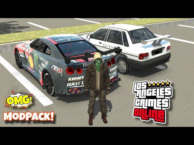 LAC - Nissan GT-R R35 & Pride + New Sound + New Skins ModPack  | Los Angeles Crimes Online V1.8 Mod