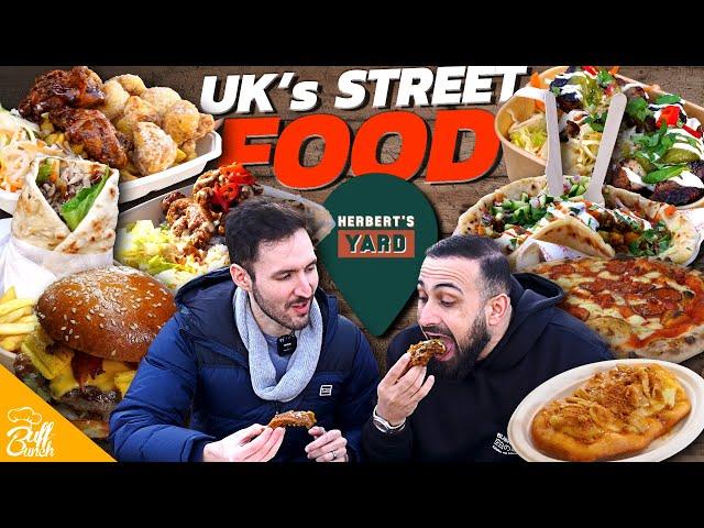 UK Street Food Special - Episode 1- Herbert's Yard! - (Birmingham UK) [BUFFLUNCH]