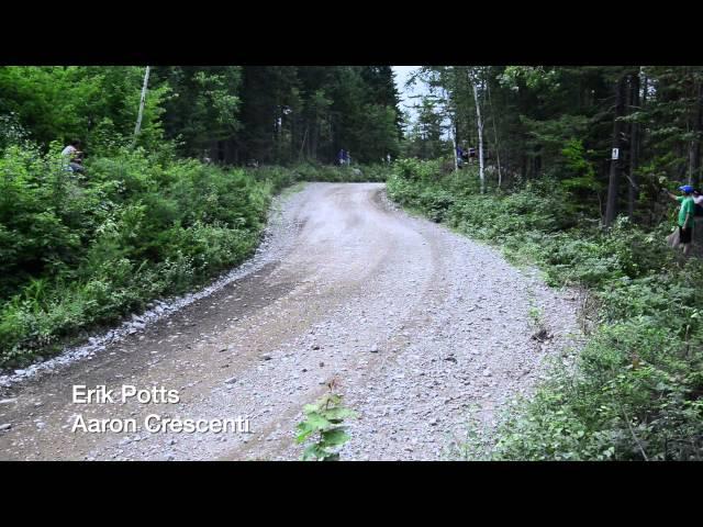 New England Forest Rally 2015 - NEFR - Every car on the second to last stage.