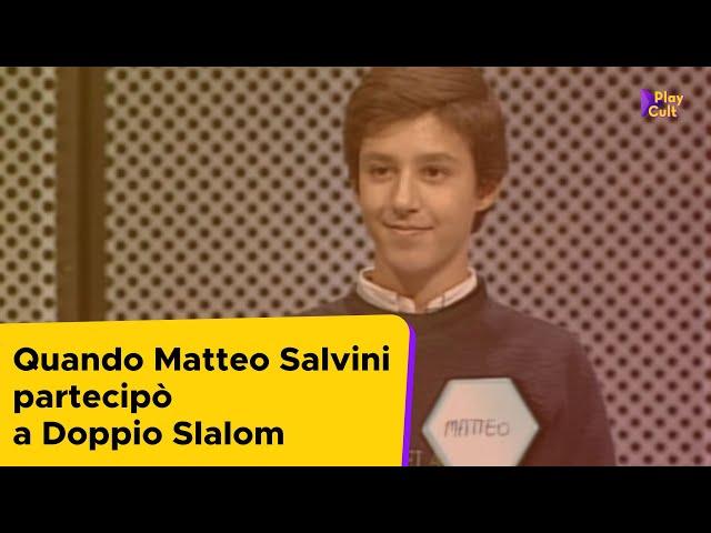 Quando Matteo Salvini partecipò a Doppio Slalom