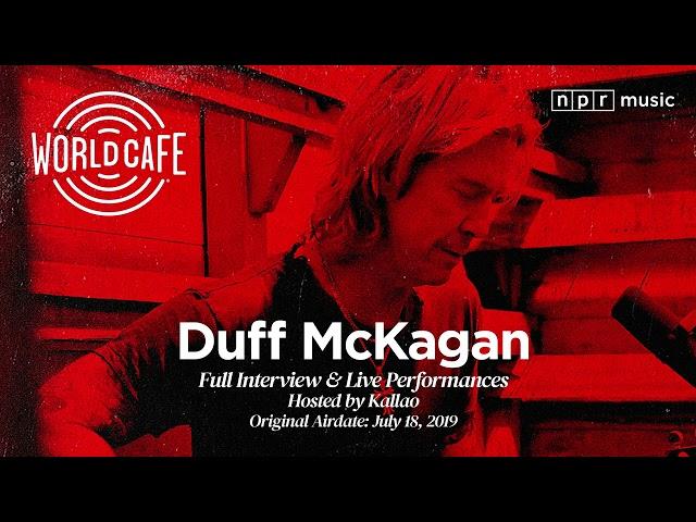 Duff McKagan: World Cafe (2019 Interview and Performance - Audio Only)