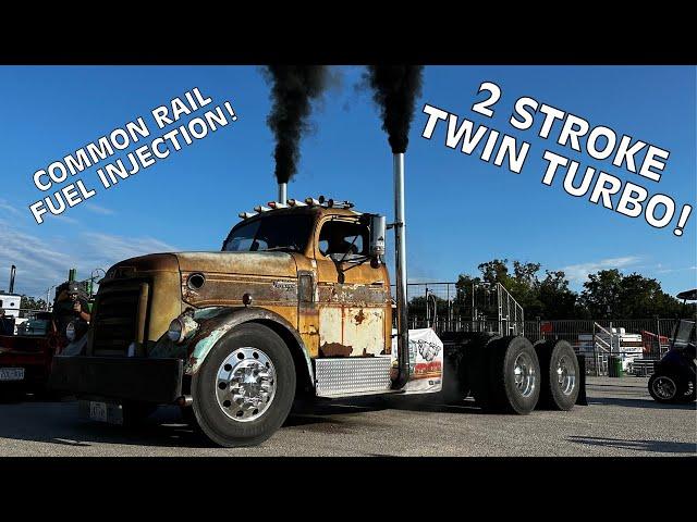 2 Stroke Diesel, Over 2,000HP, Home Built Monster!