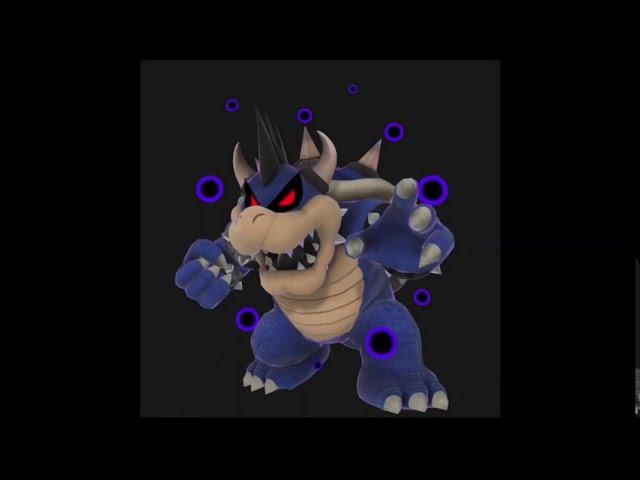 (Super Smash Bros. Ultimate) announcer says “Soldier, Lightning McQueen, Dark Bowser and more”