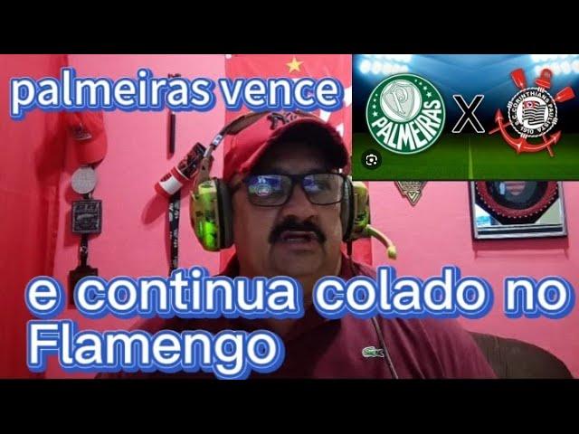 Palmeiras vence e segue na cola do flamengo