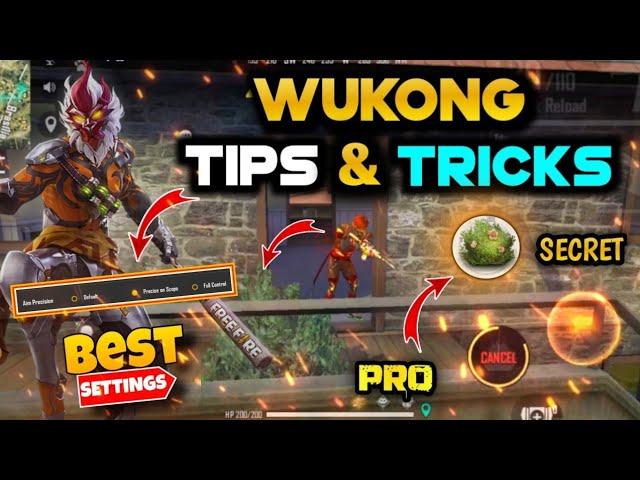 TOP 5 WUKONG TIPS AND TRICKS FREEFIRE TAMIL | How To Use Wukong Like Pro | Wukong Secret Tips 