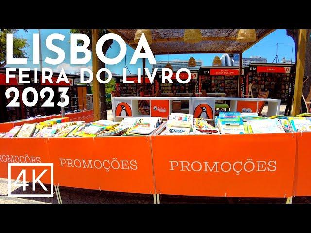 Feira do Livro LISBOA 2023 - Lisbon Book Fair 2023, Lisbon Portugal 4K