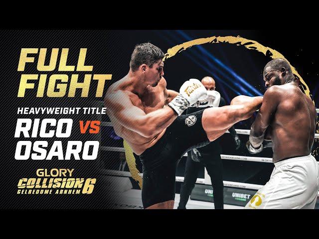 RICO'S RETURN TO GLORY! Rico Verhoeven vs. Tariq Osaro (Heavyweight Title Bout) - Full Fight