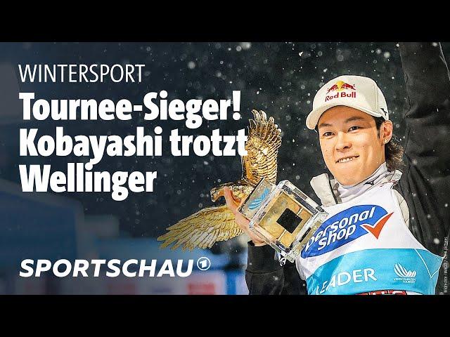 Vierschanzentournee: Kobayashi Gesamtsieger vor Wellinger l Sportschau