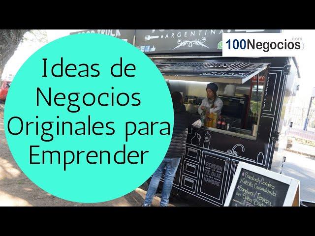 Ideas de Negocios Originales para Emprender