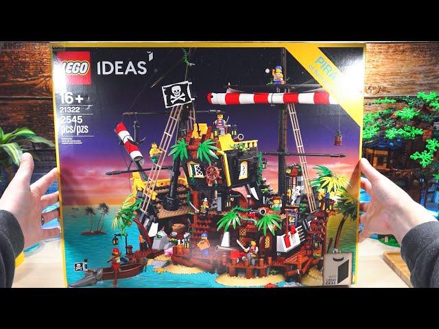 Pure build  LEGO Pirates of Barracuda Bay 21322 ASMR