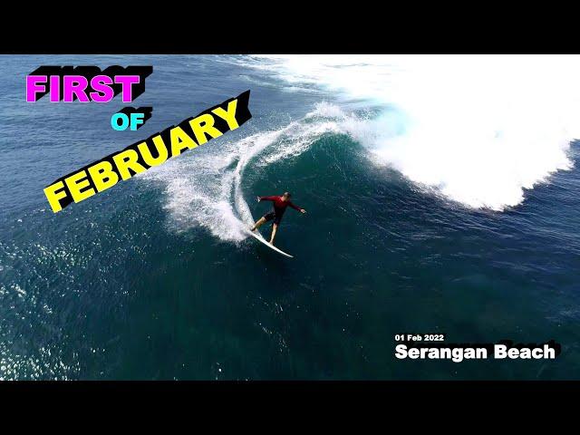 Surfing Serangan Beach BALI 11:00 01Feb.2022