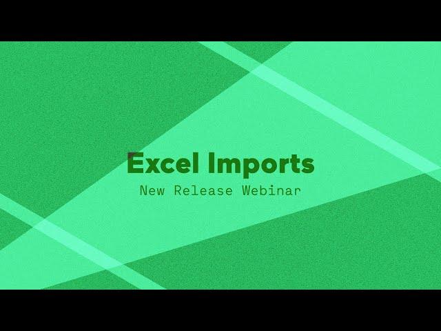 Excel Imports