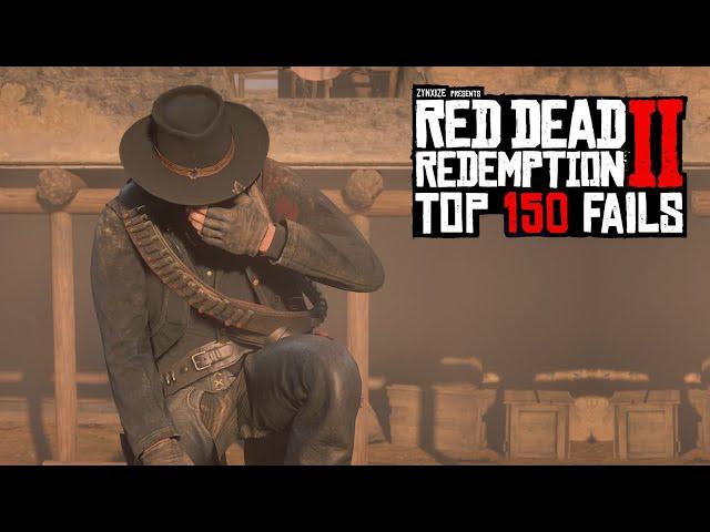 TOP 150 CRAZIEST FAILS IN RED DEAD REDEMPTION 2