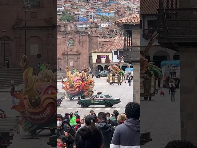 Production of Transformers 7 in Cusco, Peru, 09.10.2021 (Plaza de Armas)