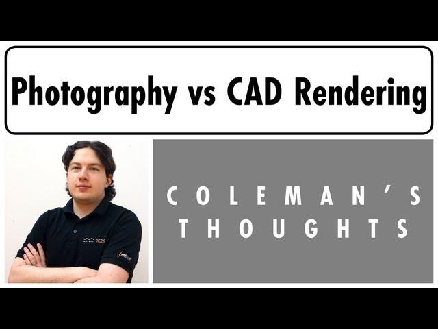 Photography vs CAD Rendering in Product Design