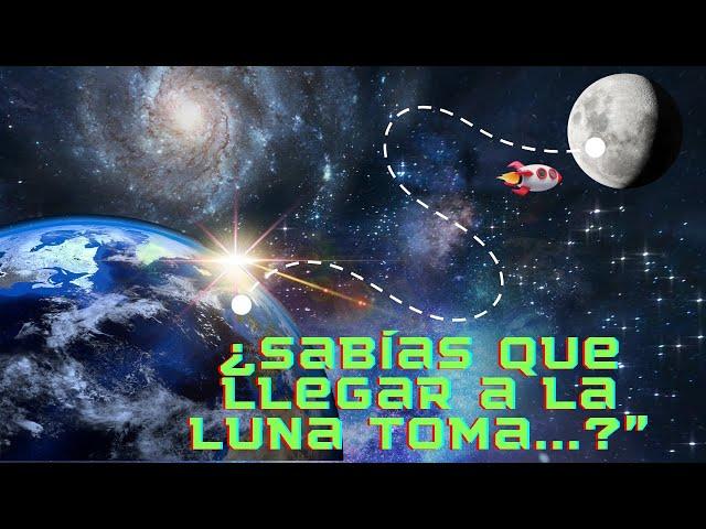 ¿Cuánto tiempo se tarda en llegar a la Luna?