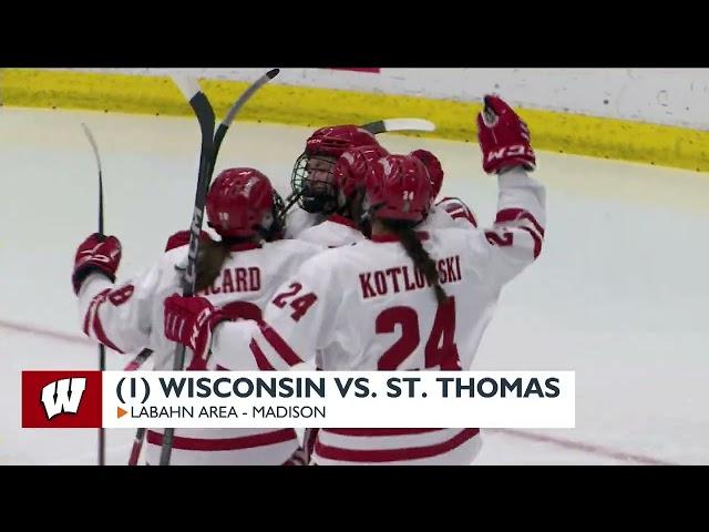 Wisconsin skates by St. Thomas