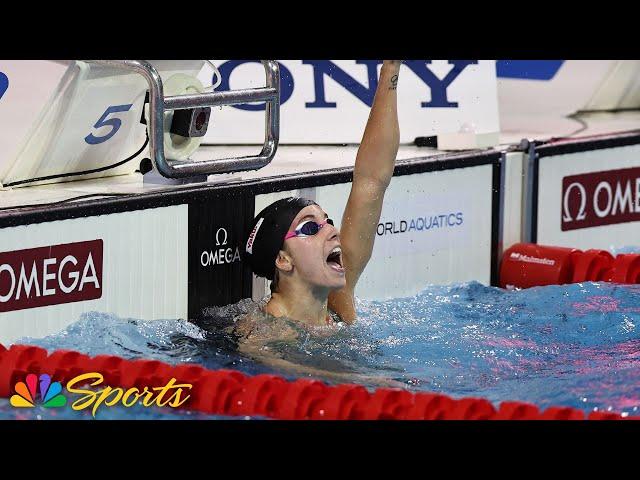 Regan Smith SMASHES 50m Backstroke world record at short course Worlds | NBC Sports