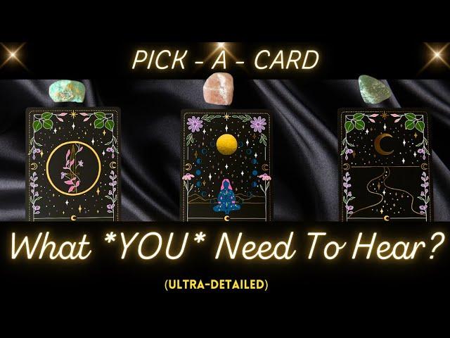 Everything YOU Need To Hear       *(Detailed)*  Tarot Psychic Reading!