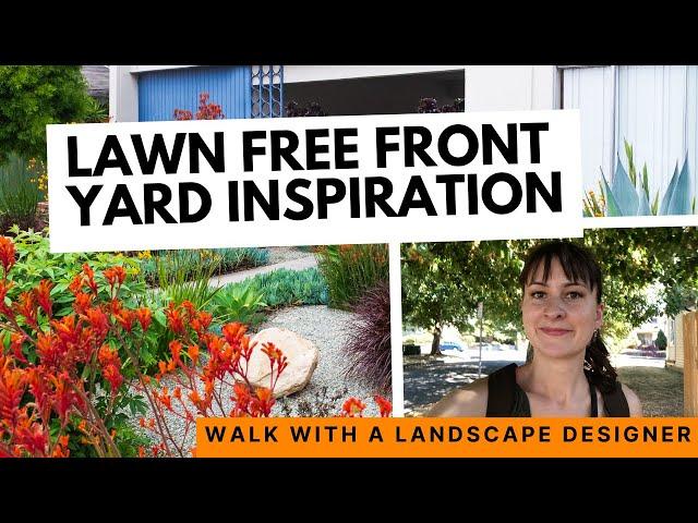 Finding Lawn Free Front Yard Inspiration 🪴 Walk with a landscape designer