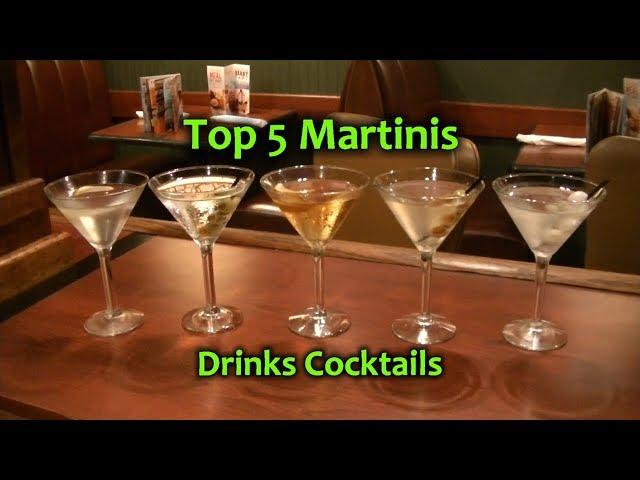 Top 5 Martinis Best Martini Cocktails Top Drinks