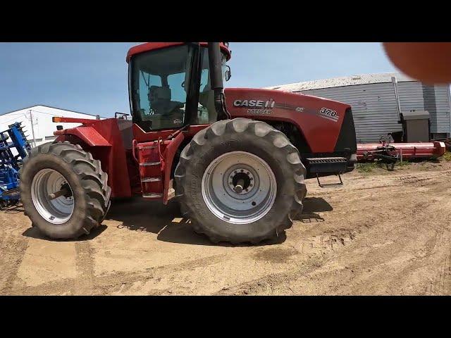 Hafner Seed Farms - Spring Tillage 2023 - CASE IH STX 275 pulling  LANDOLL 8530-22