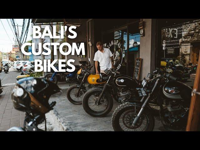 The Custom Motorcycles of Bali | The Reason Big Bikes are So Rare