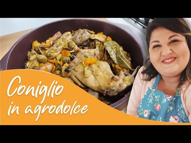 Coniglio in agrodolce | Morsi di Sicilia - Valeria Raciti