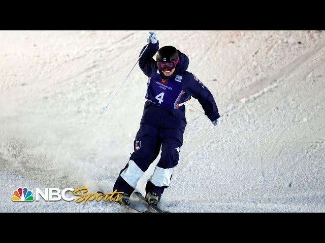 Olivia Giaccio lands historic cork 1080 in American 1-2 finish at Deer Valley moguls | NBC Sports