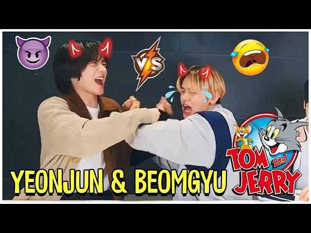 TXT Yeonjun And Beomgyu Are A Living Tom And Jerry