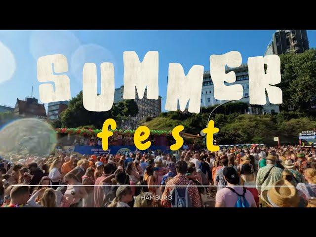 Summer Fest in Hamburg, Germany | Student Life in Germany