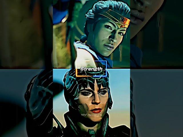 Wonder Woman (SSKTJL) vs Faora-Ul (DCEU) #vivshorts