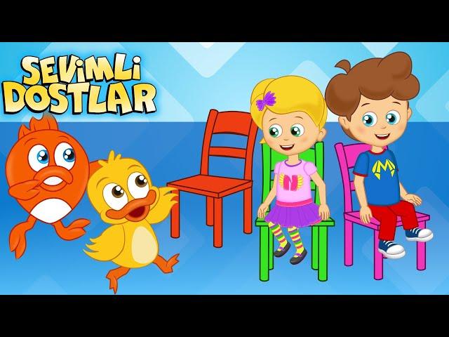 Sandalye kapmaca (YENİ) | Sevimli Dostlar Bebek Şarkıları | Kids songs nursery rhymes